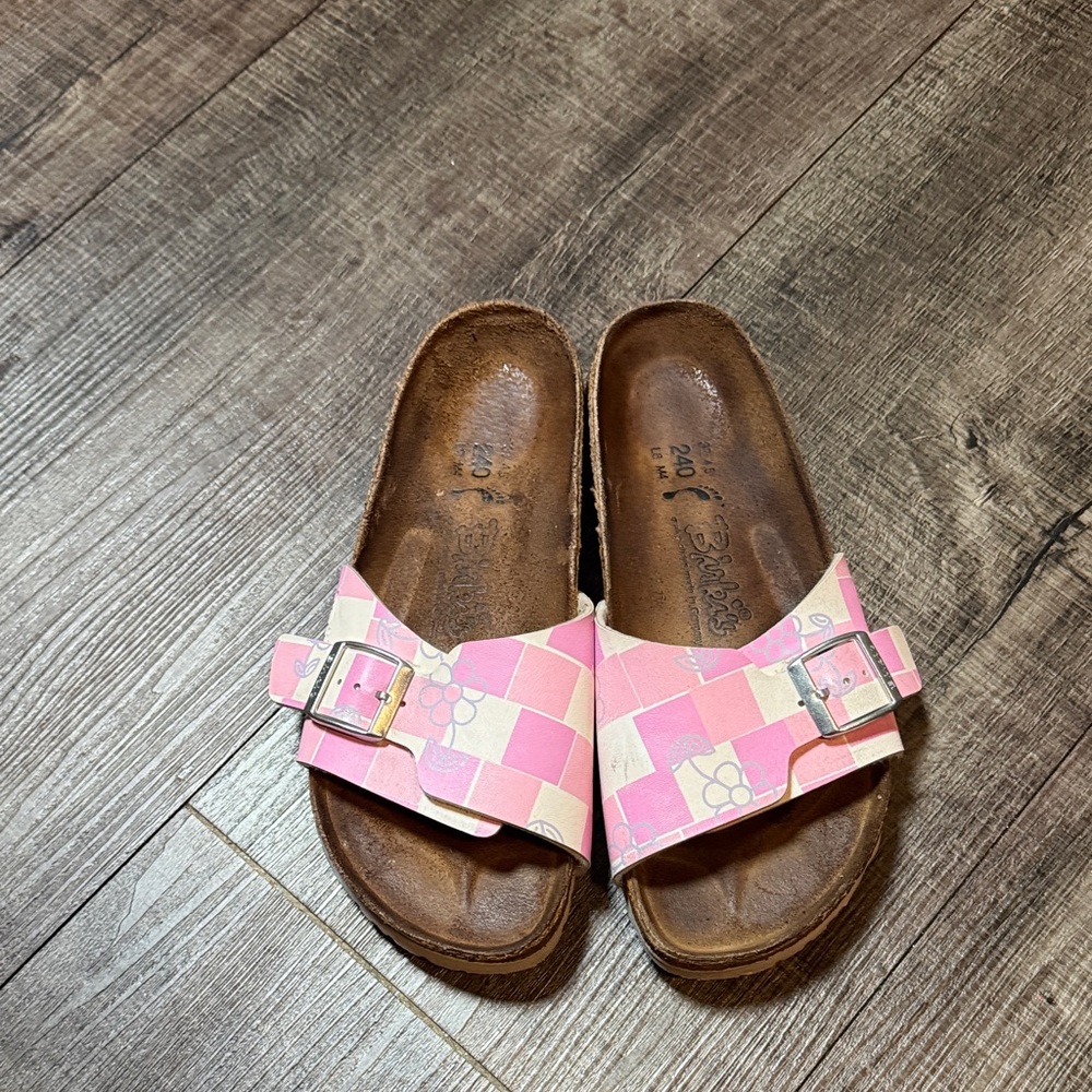 Birkis By Birkenstock Catalina Single Strap Flower Sandals